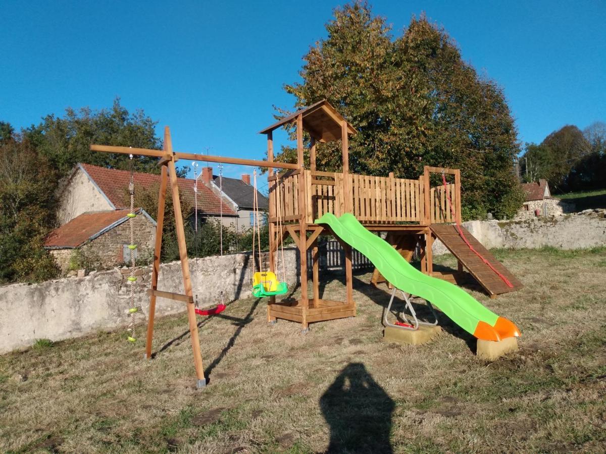 Chez Sivade Gite La Crouzille Bagian luar foto